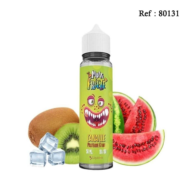 E-LIQUIDE CANAILLE PASTÈQUE KIWI FREEZE - 50ML – LIQUIDEO