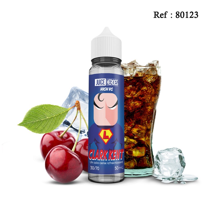 E-LIQUIDE CLARK KENT JUICE HEROES - 50ML – LIQUIDEO