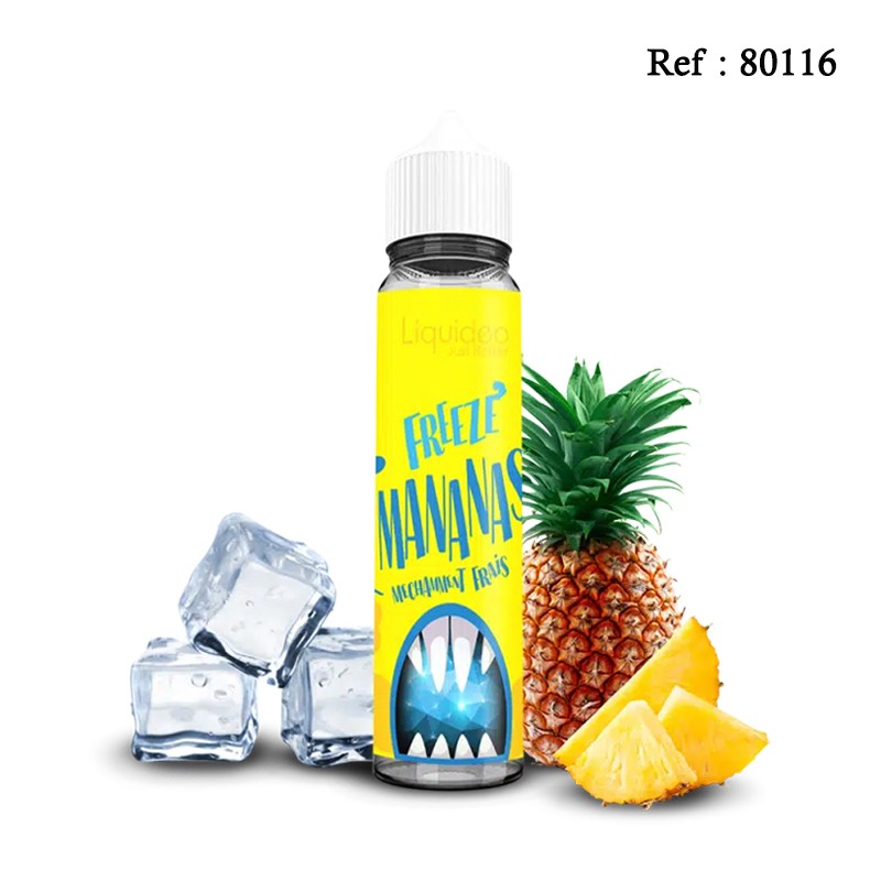 E-LIQUIDE FREEZE MANANAS - 50ML – LIQUIDEO