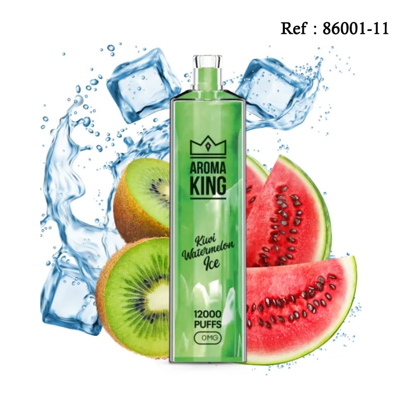 12K GEM AROMAKING Kiwi Watermelon 0mg - BOÎTE DE 10