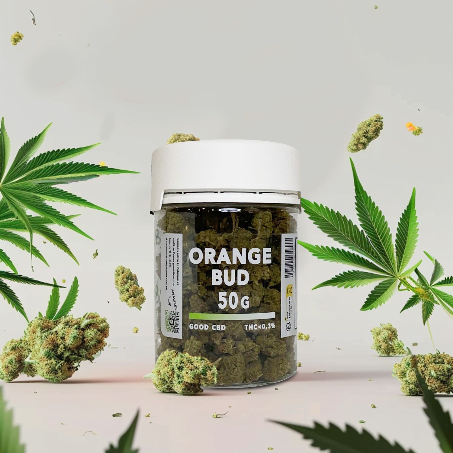 ORANGE BUD 50G - FLEURS CBD - GOOD CBD