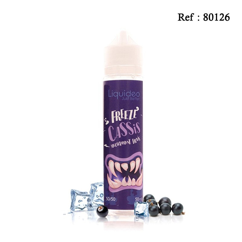 E-LIQUIDE FREEZE CASSIS - 50ML – LIQUIDEO