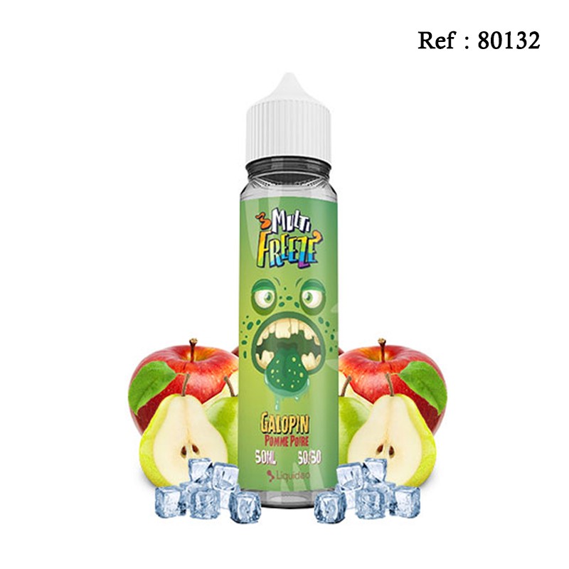 E-LIQUIDE GALOPIN POMME POIRE FREEZE - 50ML – LIQUIDEO
