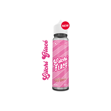 E-LIQUIDE LITCHI GLACÉ WPUFF - 50ML - LIQUIDEO - BOOSTER OFFERT !