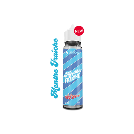 E-LIQUIDE MENTHE FRAICHE WPUFF - 50ML - LIQUIDEO - BOOSTER OFFERT !