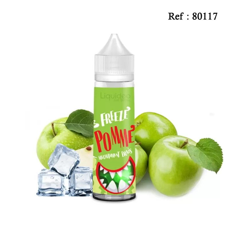 E-LIQUIDE FREEZE POMME - 50ML – LIQUIDEO