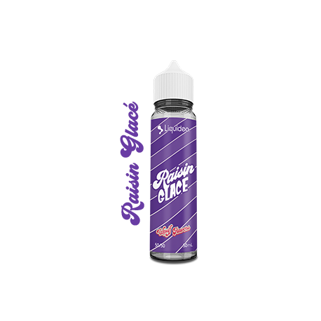 E-LIQUIDE RAISIN GLACÉ WPUFF - 50ML - LIQUIDEO - BOOSTER OFFERT !