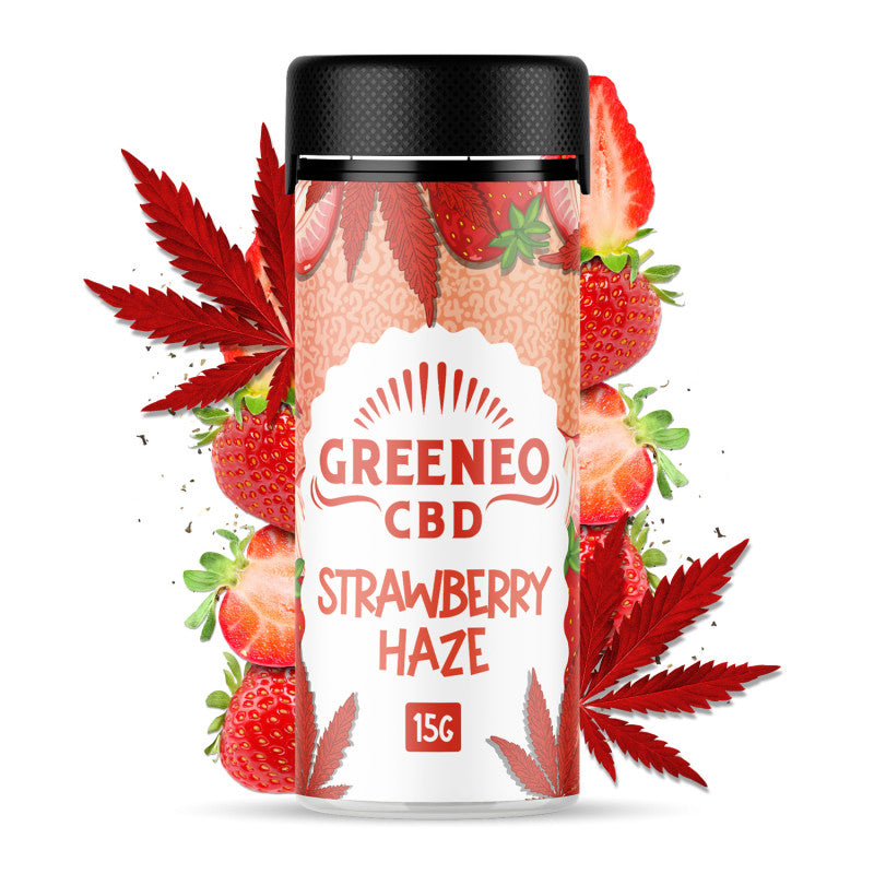 STRAWBERRY HAZE 15G - CBD - GREENEO