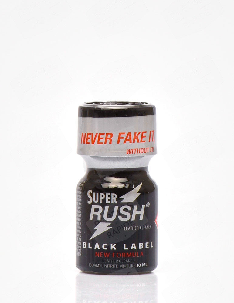 POPPERS SUPER RUSH BLACK LABEL - 10ML