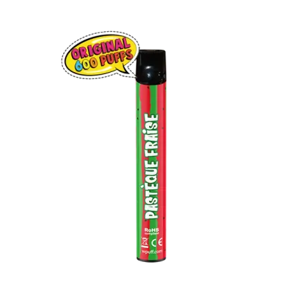 WPUFF PASTÈQUE FRAISE - 600 PUFFS - LIQUIDEO