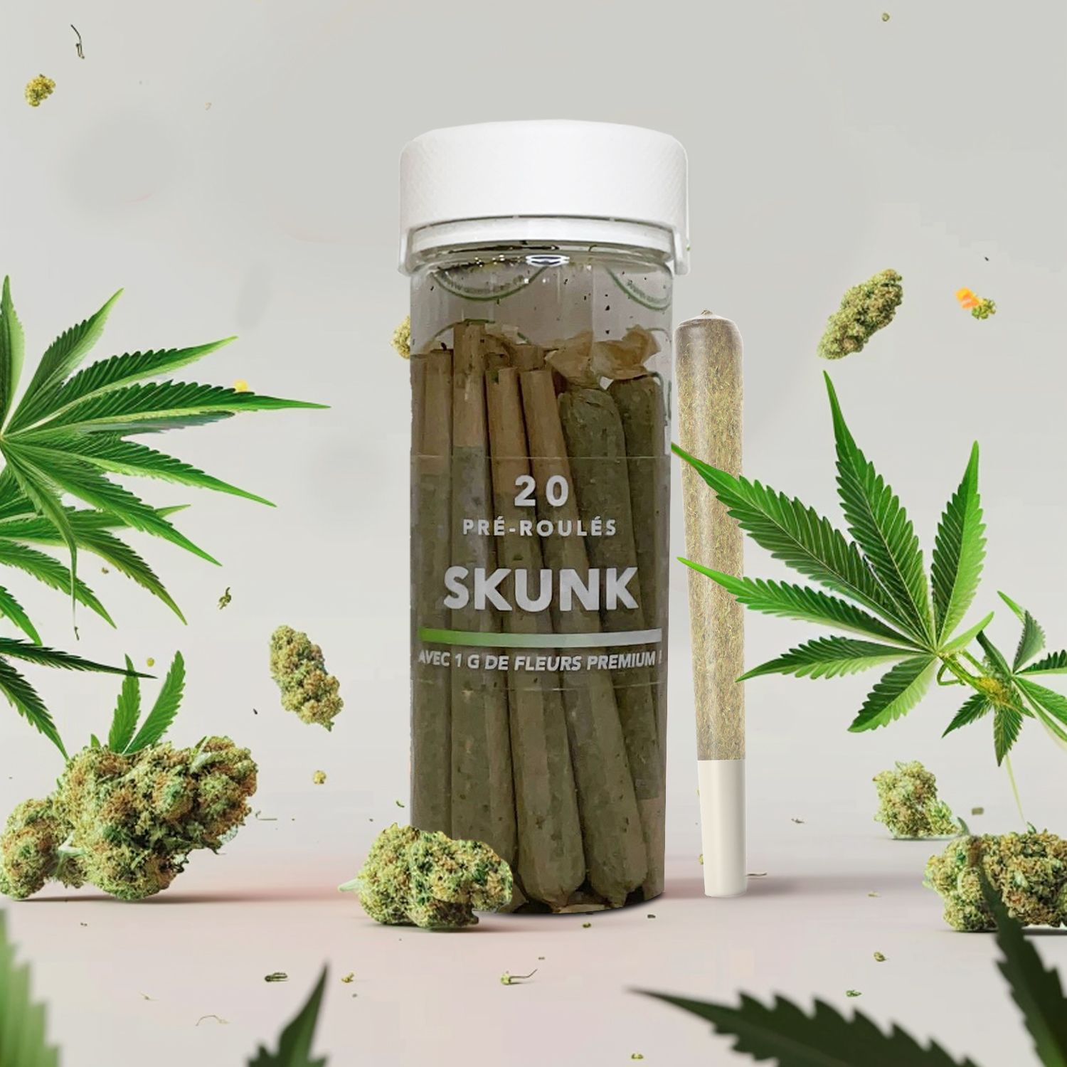PRÉ-ROULÉS SKUNK x20 - GOOD CBD