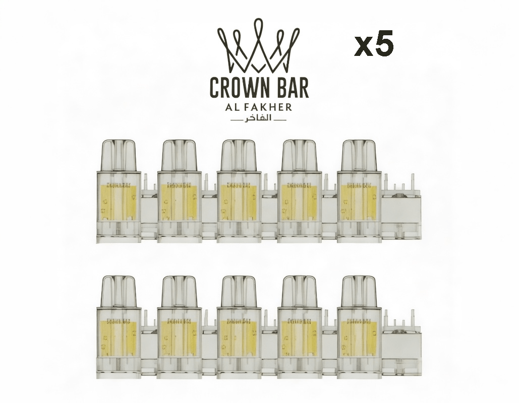 X5 CARTOUCHES 12K PRO MAX - CROWN BAR BY AL FAKHER