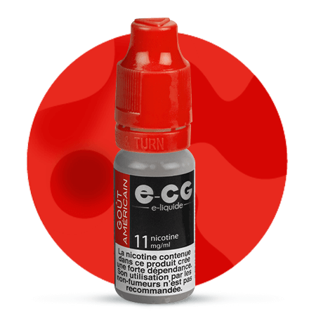 E-LIQUIDE GOÛT AMÉRICAIN - 10ML - E-CG