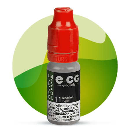 E-LIQUIDE DOUBLE POMME - 10ML - E-CG