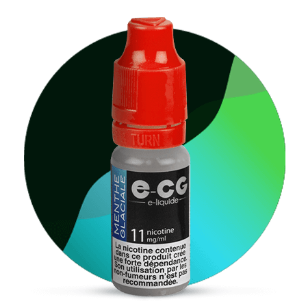 E-LIQUIDE MENTHE GLACIALE - 10ML - E-CG